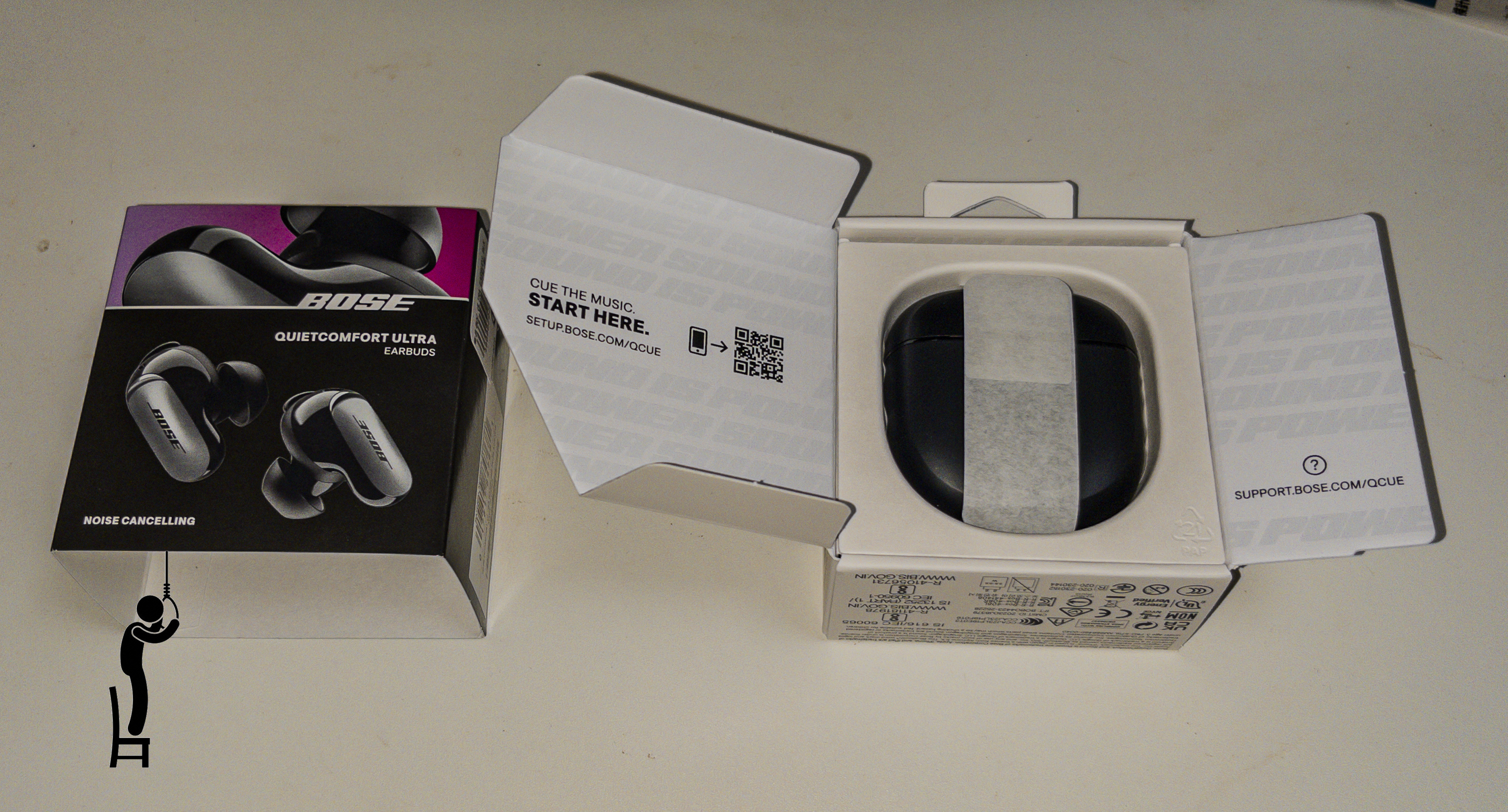 有償交換を申し込んだBose QuietComfort Ultra EarBudsが届きました 有償交換を申し込んだBose QuietComfort Ultra EarBudsが届きました