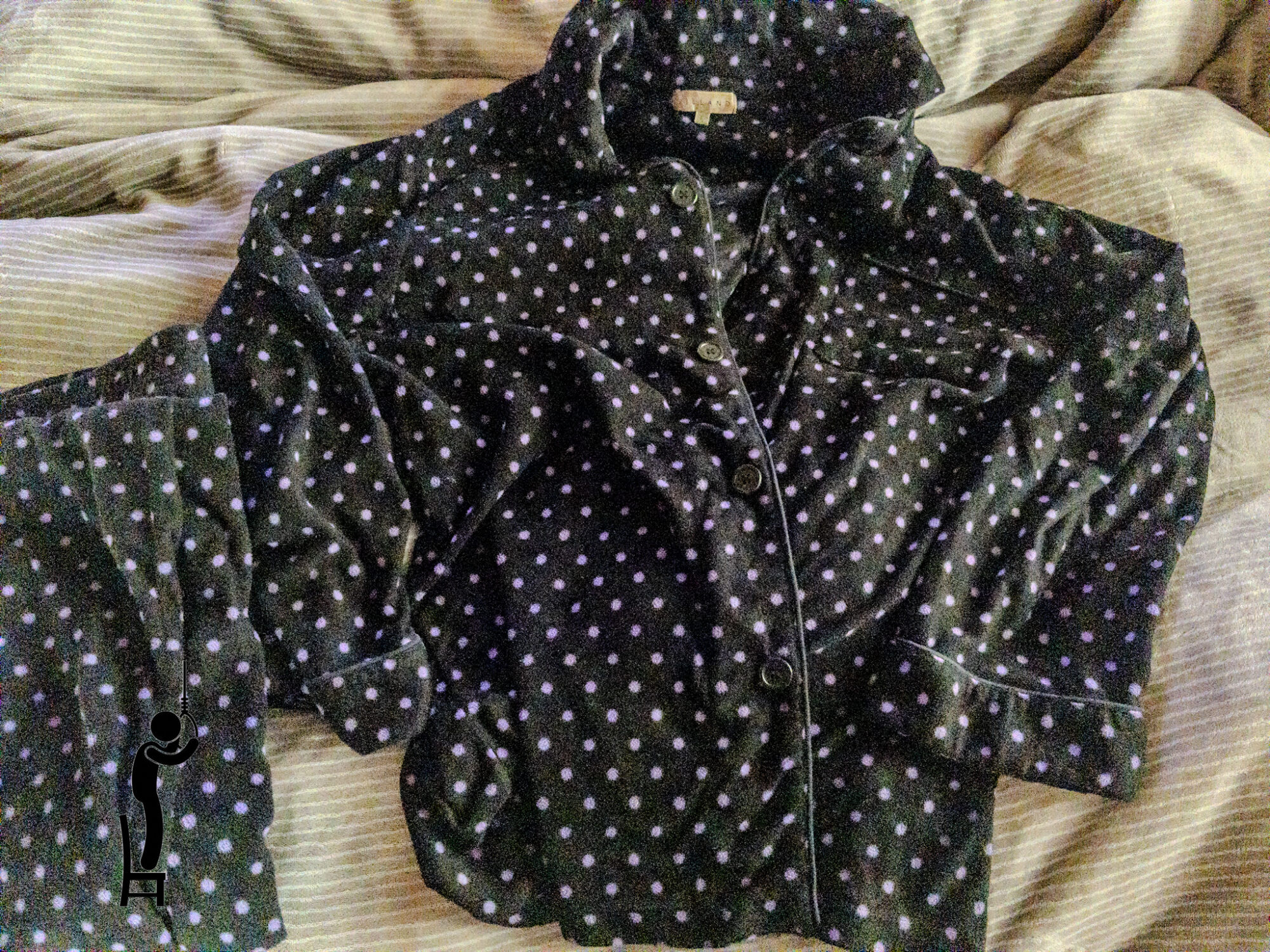 もう浴衣では寒いのでフリースのパジャマを着ます【2025年11月】​