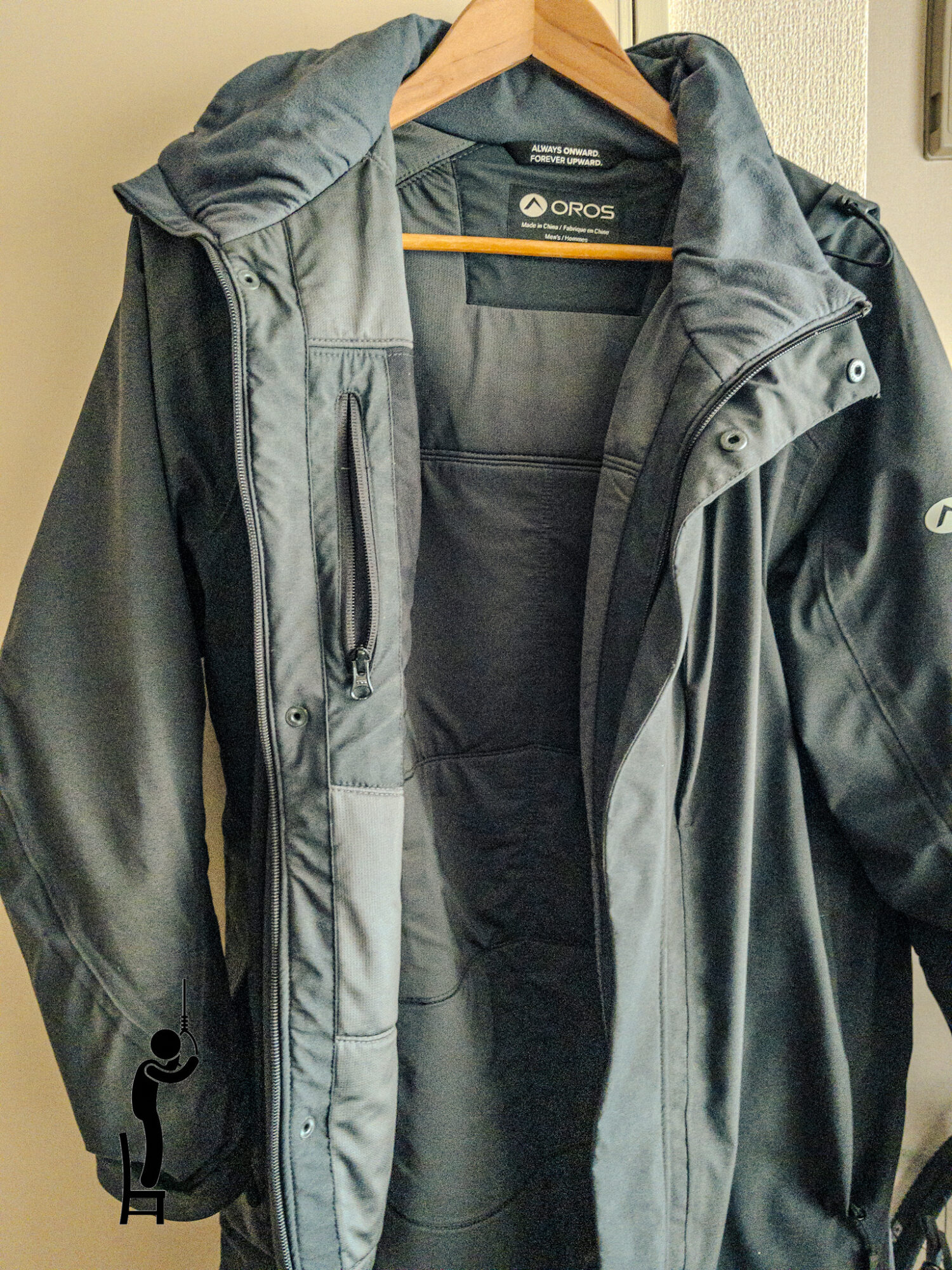 6年間一度も洗濯もクリーニングもしたことがなかった-40℃にも耐えられるorosのorion parkaを洗濯しました​