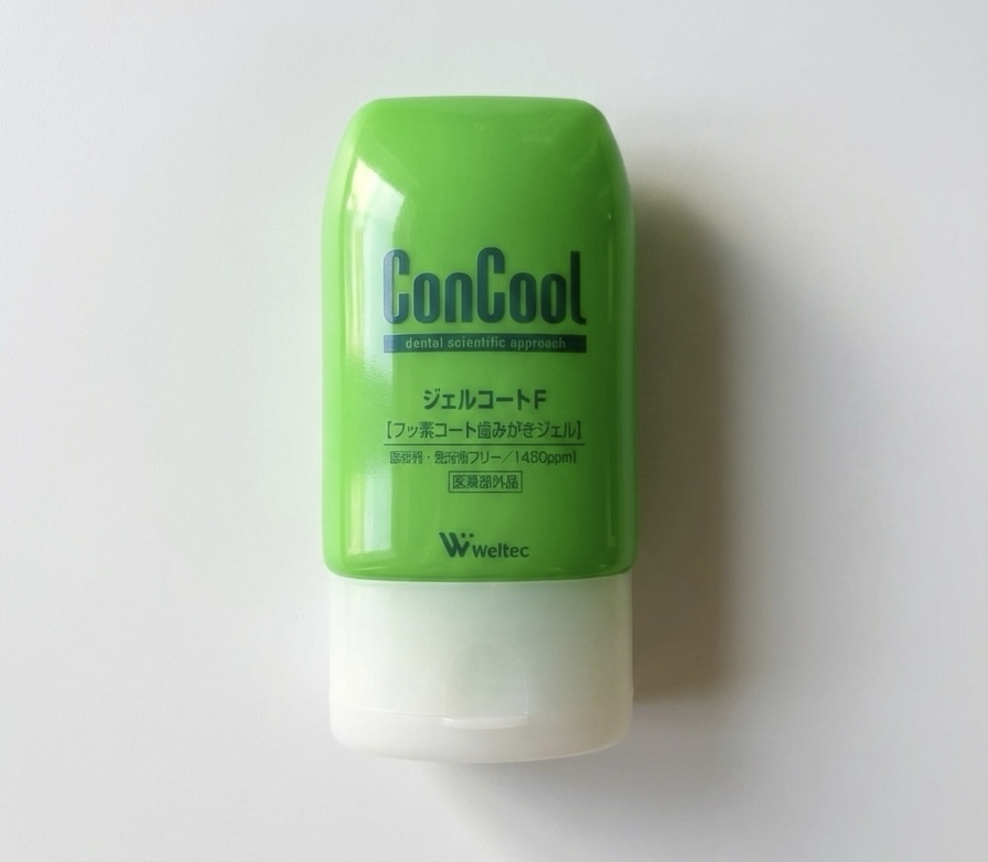 歯周病が気になるのでコンクール ジェルコートFで​歯磨き始めました