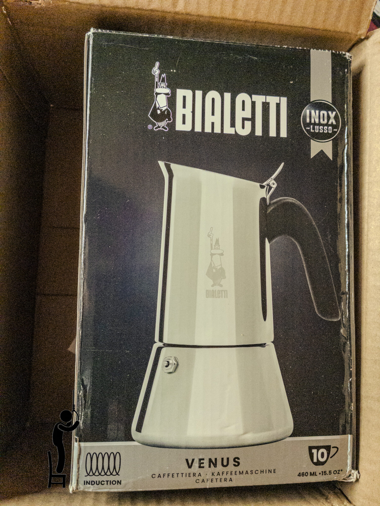 9年間毎日使っていたビアレッティのマキネッタが壊れたので、ステンレス製のマキネッタを個人輸入しました