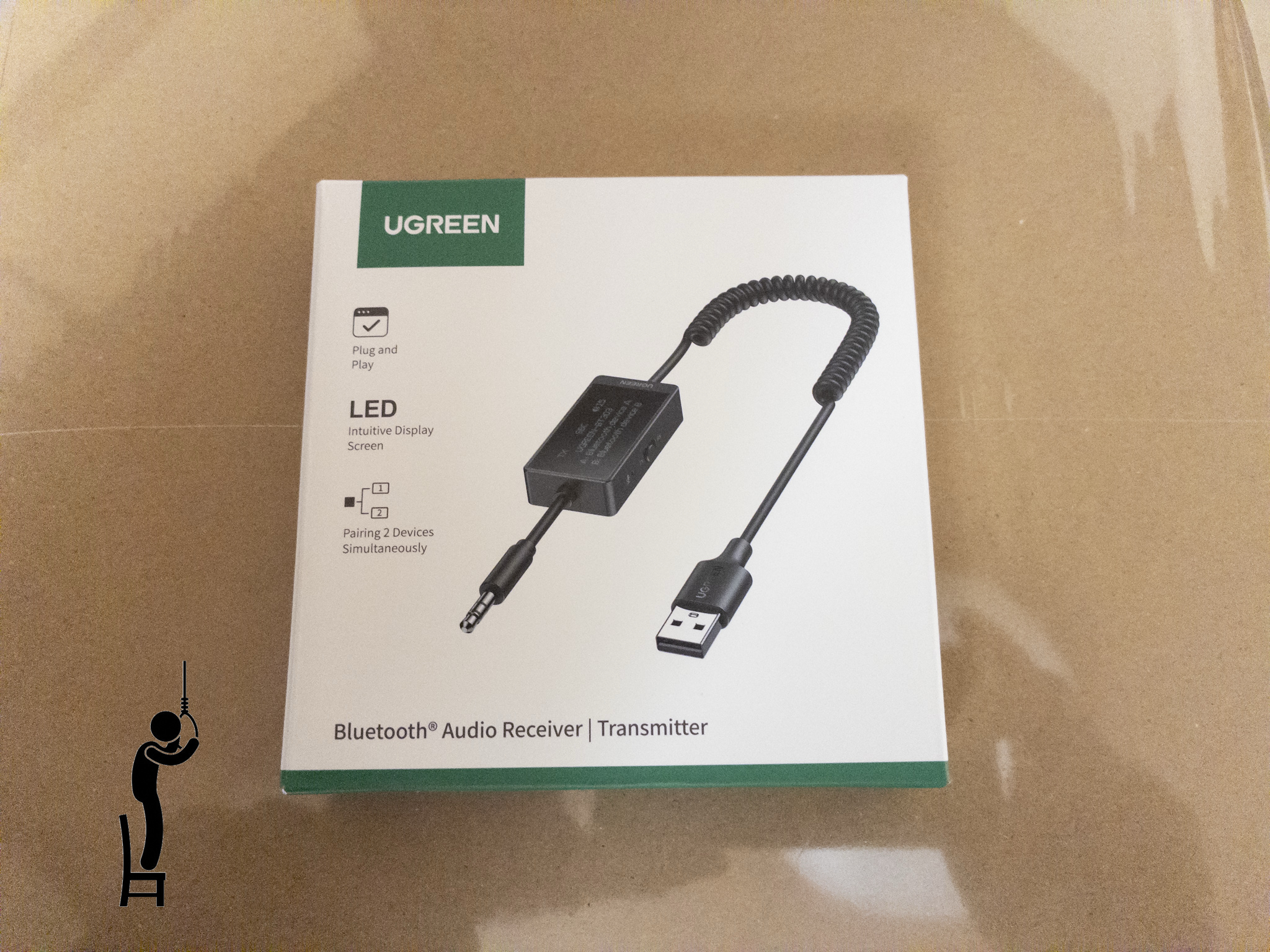 Bluetoothが付いてないテレビでノイズキャンセリングイヤホンを使うためにBluetooth発信機を購入