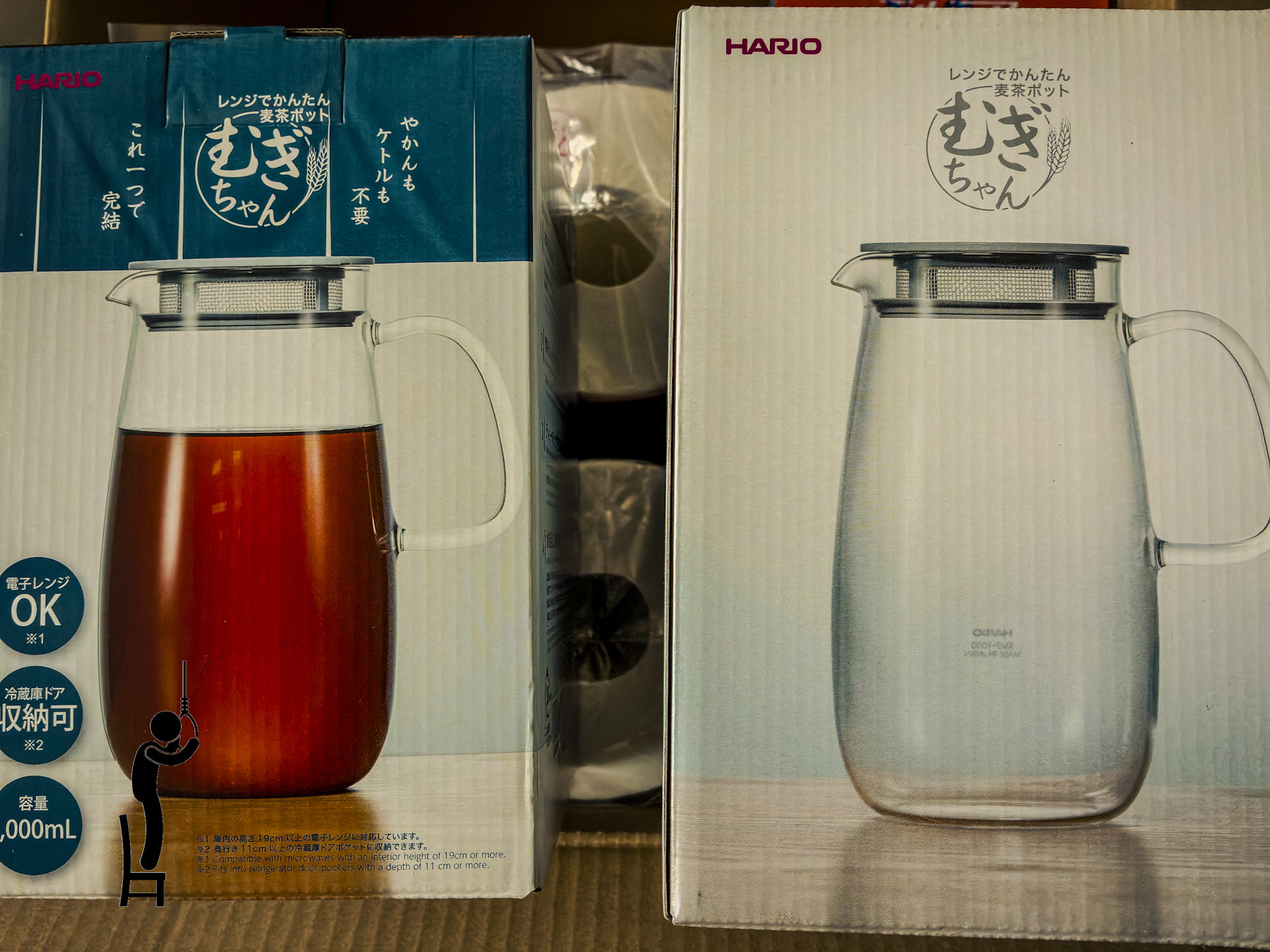 電子レンジで作れる麦茶ポットを買いました​