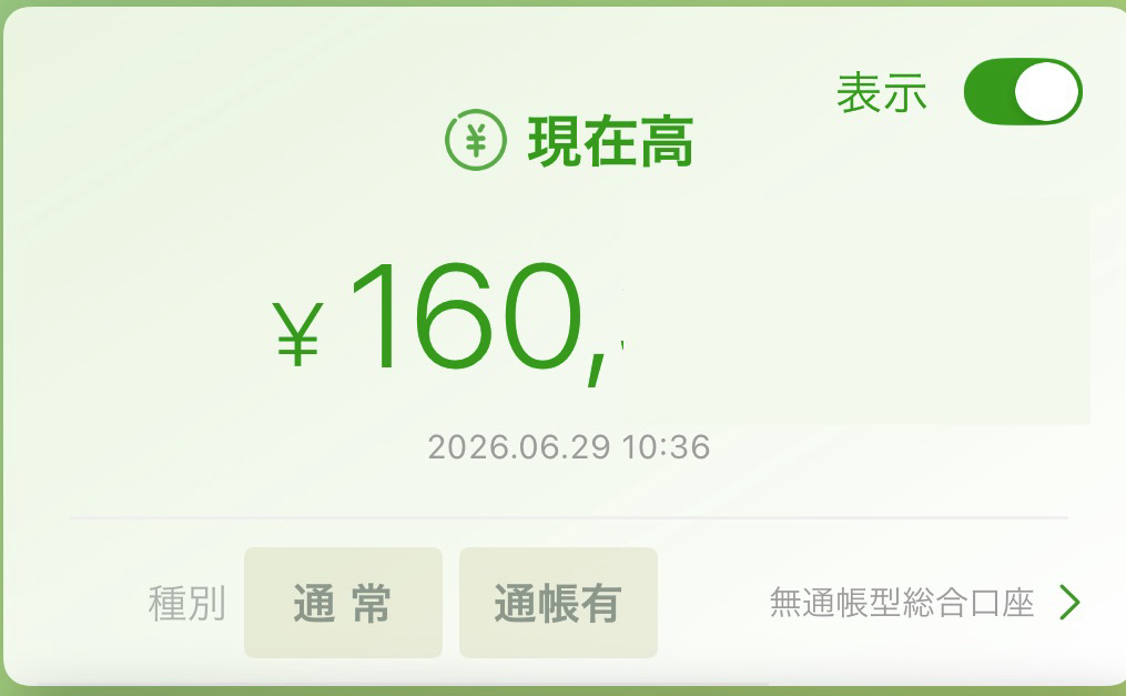 うつ病生活保護受給者の家計簿【2026年6月】​
